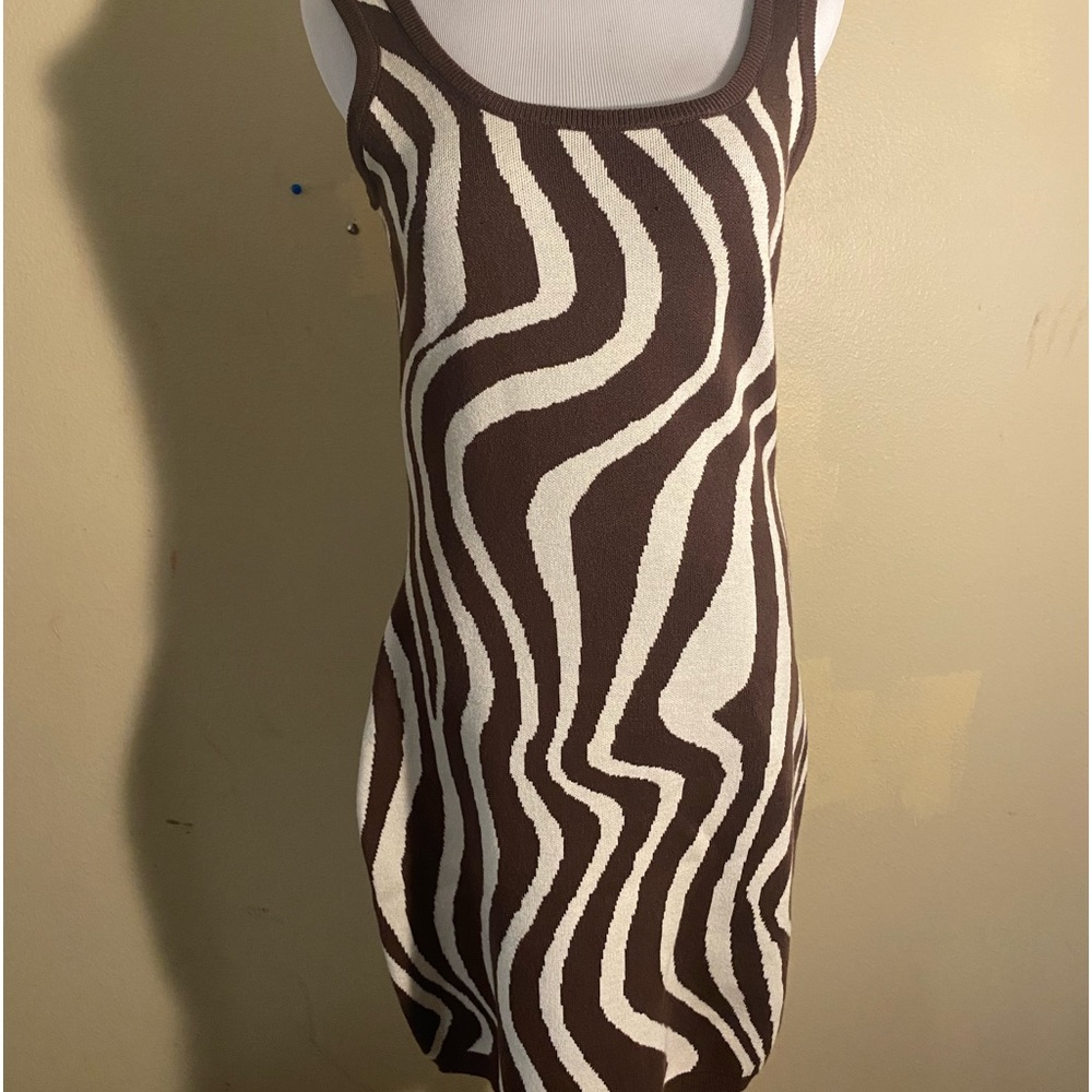 Fashion nova brown mini dress 🤎🤎